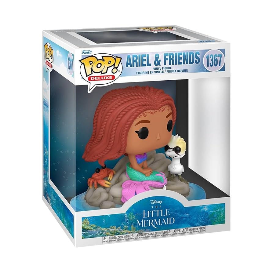 funko pop リトルマーメイド　3体セット Funko Pop! Deluxe: Disney - The Little Mermaid, Ariel